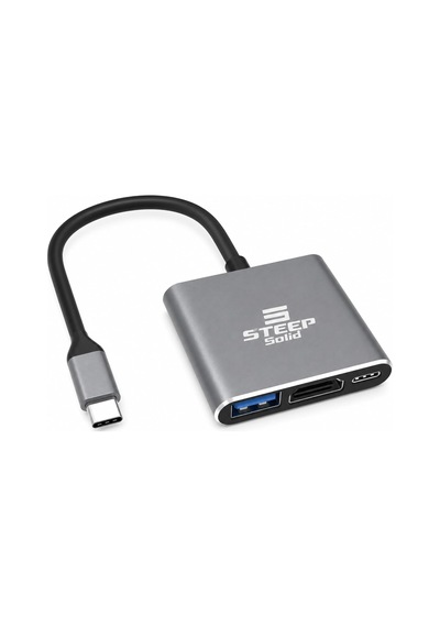 Type-c 3'ü 1 Arada Usb Hub Hdmı Dönüştürücü Ve Usb Adaptör Hu-07