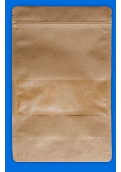 Pencereli Kağıt Doypack 18x29 50 Adet
