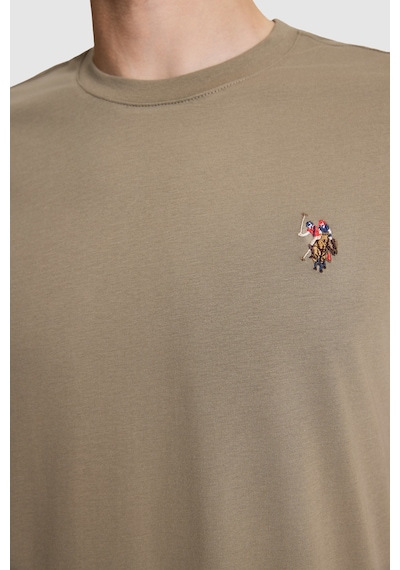 U.S. Polo Assn. U.s. Polo Assn. Erkek Haki Tişört Basic 50326993-vr027