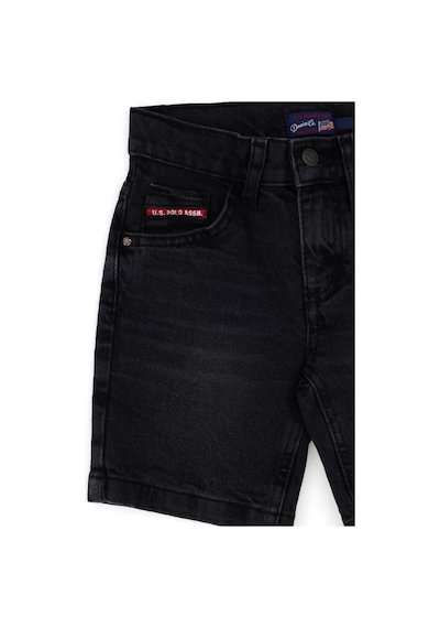 U.s. Polo Assn. Erkek Çocuk Siyah Şort Jean 50283980-dn0027 Black