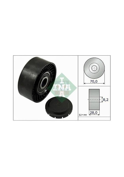 İnsignia Astra J - K B 16dth V Kayış Avara Rulman İna 55571052