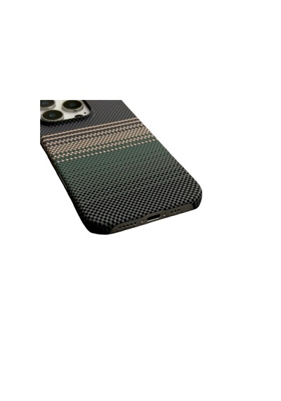 Knit Apple iPhone Uyumlu 16 Pro Kevlar Series Kılıf Lf - 115 Yeşil