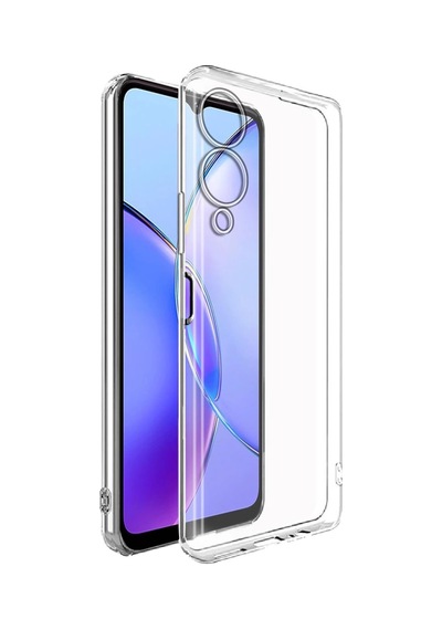 Vivo Y17s Kılıf Lüx Şeffaf Silikon