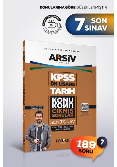Kpss Ön Lisans Tarih Konu Konu Çıkmış Sorular Son 7 Sınav Tamamı Çözümlü