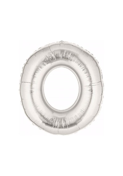 0 Numara Silver Folyo Balon