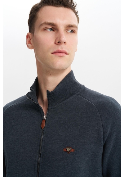 AR-MA Arma Erkek Regular Fit Basic Reglan Kollu Selanik Sweatshirt Karbon Fırçalı, Dik Yaka, Tam Fermuar, Cepli, Pamuk Polyester K30324698202 Gri AR-MA Arma Erkek Regular Fit Basic Reglan Kollu Selanik Sweatshirt Karbon Fırçalı, Dik Yaka, Tam Fermuar, Cepli, Pamuk Polyester K30324698202 Gri