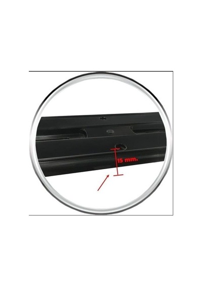 Hummer Tipi Abs Plastik Oto Plakalık Parlak Siyah 1 Takım 2 Adet