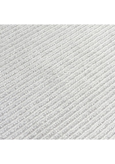 Hoom Rugs Como Nap 02 Grey Viskon & Floş Sık Dokuma Modern Salon Halısı Gri