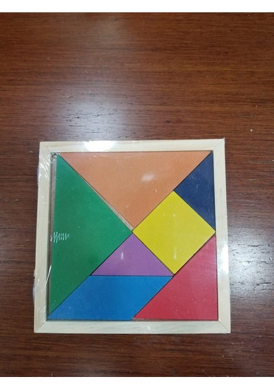 Tangram Ahşap Oyuncak 8 Parça