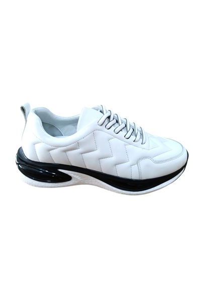 Luiz Paulo 2018 Erkek Deri Günlük Sneaker Ayakkabı Beyaz