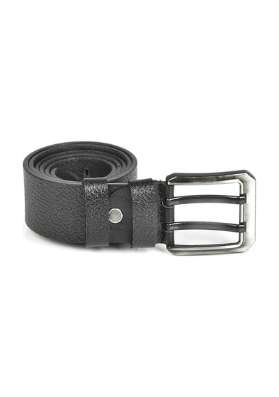 Deepsea Erkek Siyah Çift Dilli %100 Hakiki Deri 4,5 Cm Spor Kemer 2402614 False