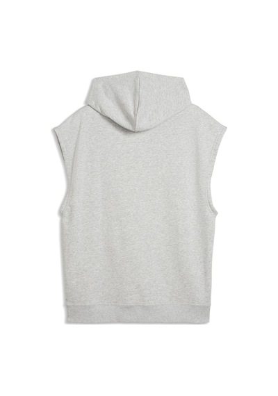 Puma Crew French Terry Erkek Gri Antrenman Sweatshirt 52931304