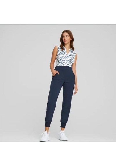 Puma Pierview Jogger Women Golf Kadın Pantolon Navy Blazer
