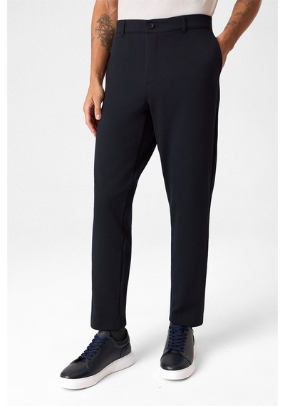 Back And Bond Lacivert Regular Fit Diagonel Jogger Pantolon Çok Renkli