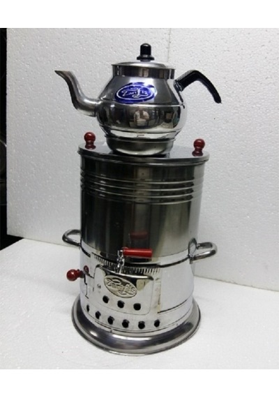 Zarif İş Tek Musluk 5 L Semaver Inox