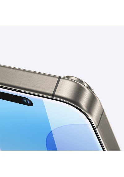 Apple Uyumlu   iPhone 16 Pro Max Amazingthing Radix Parmak İzi Bırakmayan Temperli Cam Ekran Koruyucu Şeffaf