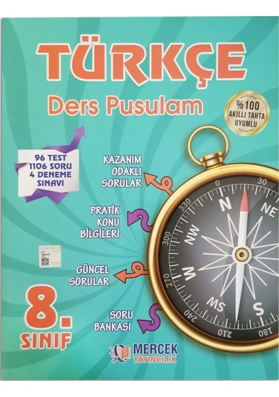 Mercek Türkçe Ders Pusulam Soru Bankası 8. Sınıf
