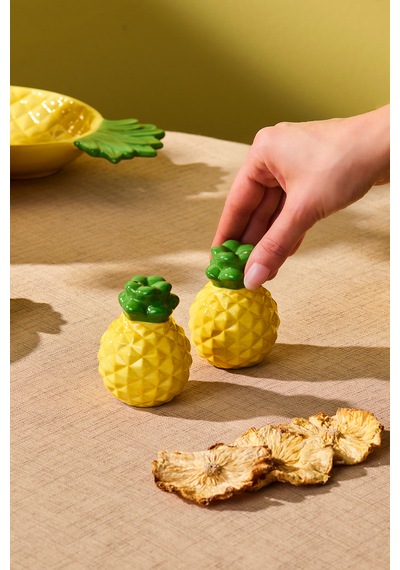 Karaca Pineapple Tuzluk Biberlik Sarı
