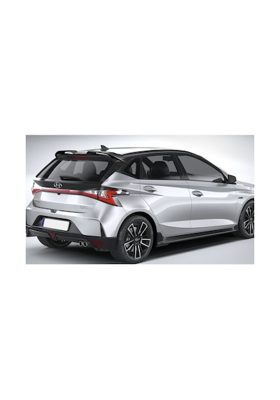 Hyundai I20 2020+ Oettinger Yarasa Arka Spoiler Bagaj Üstü Piano Black Parlak Siyah
