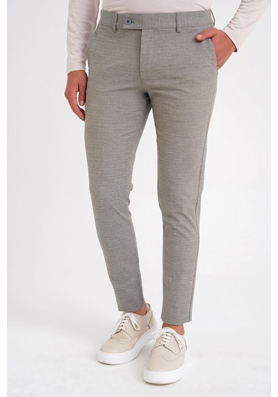 Efor P 1086 Slim Fit Bej Spor Pantolon Bej