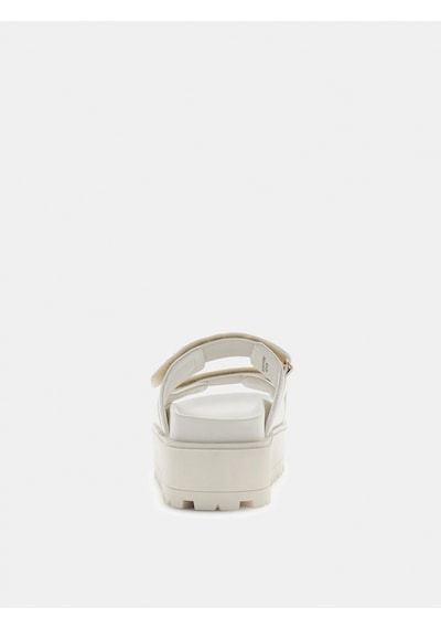 Guess Faxon Kadın Beyaz Sandalet Fljfaxele03-cream Beyaz