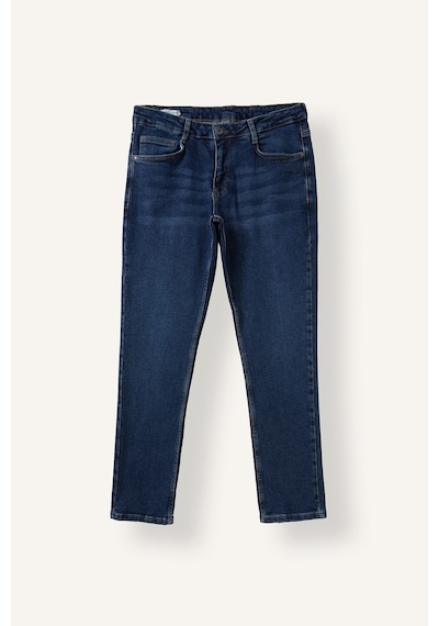 Defacto Pedro Slim Fit Yıkamalı Jean Pantolon I4068ax26aunm28 Mavi-nm28