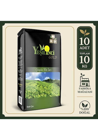 Yeşil İnci Gold Çay 10 x 1 KG