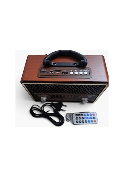Meier M-157bt Retro Bluetooth Şarjlı Radyo Nostaljik Altın - 913589880