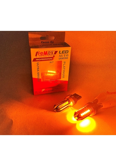 Femex Platinum T20 Turuncu Non-direction 7440/7443 Tek Duy/çit Duy 3030chip 24smd