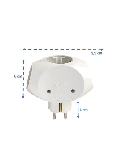 16 A 250 V Beyaz Diğer