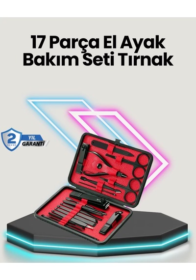 Profesyonel Paslanmaz Çelik Manikür & Pedikür Seti 76850748