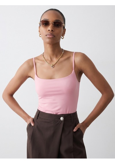 Dilvin 21200 Bra-free Askılı Top-toz Pembe