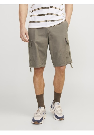 Jack & Jones Jpstcole Barkley Kargo Şort 12248685 Kahverengi