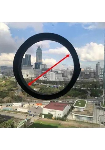 Lexroo Cam Menfezi Baca Kapağı Ayarlı Doğalgaz Beyaz