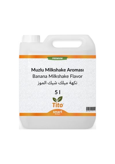 Premium Muzlu Milkshake Aroması 5 Litre