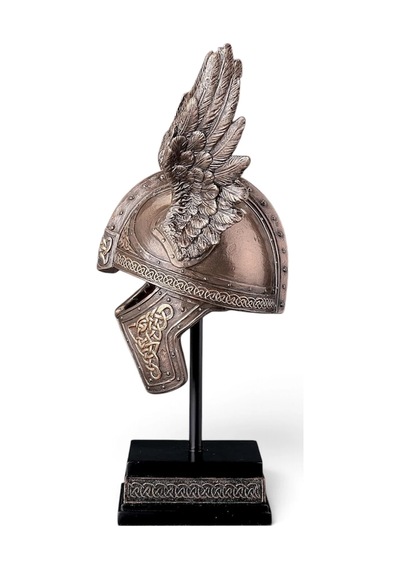 Valkyrie Kanatlı Mitolojik Miğfer Objesi