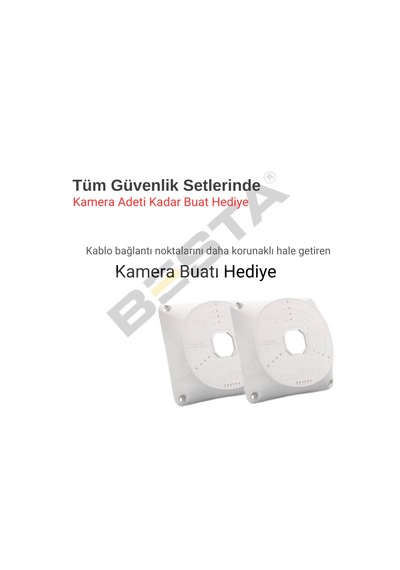 Arna 3 İç 3 Dış Kameralı 2 Mp 3.6 Mm 1 Tb Hdd Dahil Güvenlik Seti