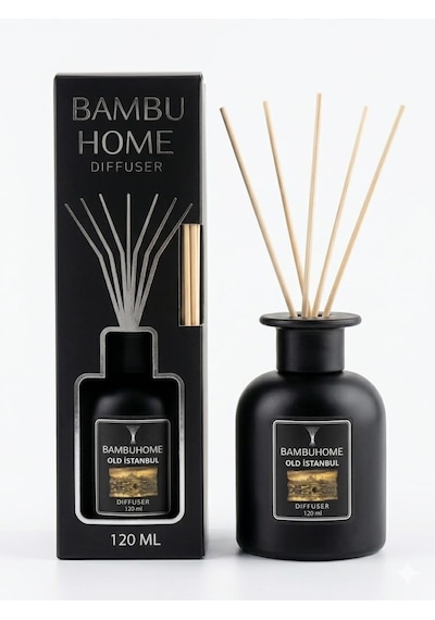 Oda Kokusu Old İstanbul Oryantal Çubuklu Reed Diffuser 120 Ml 8-10 Hafta Yayılım Bambuhome Dıffuser Diğer