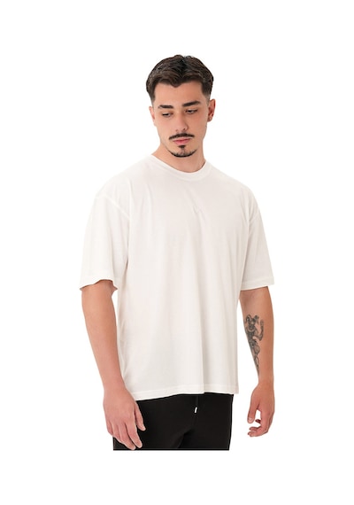 Musclecloth Washed Oversize T-shirt Kırık Beyaz Kırık Beyaz