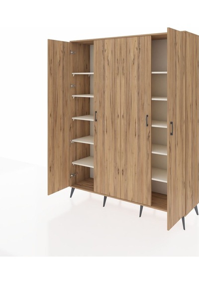 Hyperion Gardrop 10 Raflı 4 Kapaklı 176x44x221 Çam-çam/aytaşı Çam/aytaşı Hyperion Gardrop 10 Raflı 4 Kapaklı 176x44x221 Çam-çam/aytaşı Çam/aytaşı