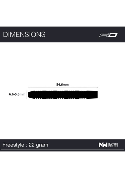 Red Dragon Freestyle 22 G Dart Oku Seti