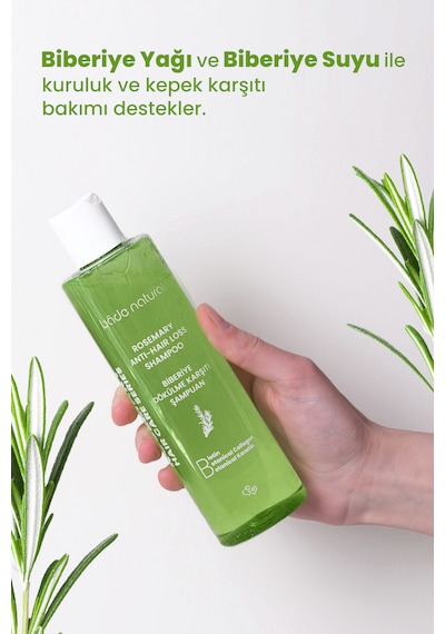 Bade Natural Biberiye Şampuan Dökulme Karşıtı 250 ML