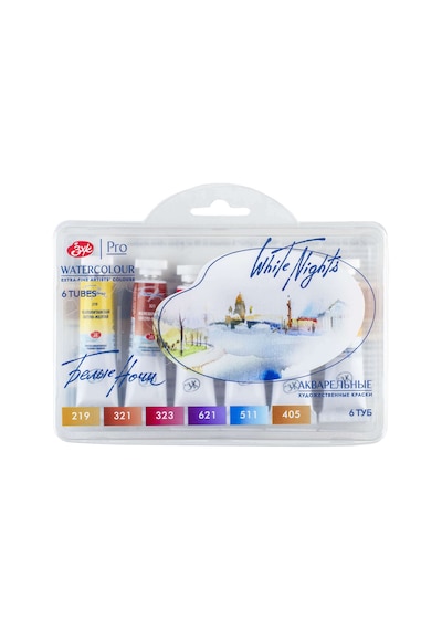 St. Petersburg White Nights Extra-fine Tüp Sulu Boya Seti 10 ML 6lı Skin Shades 191392106