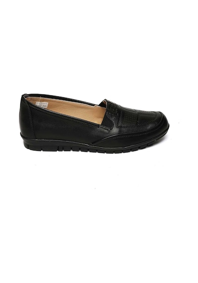 Bestello Bağcıksız Termo Taban Comfort 018-m113 Kadın Ayakkabı Siyah