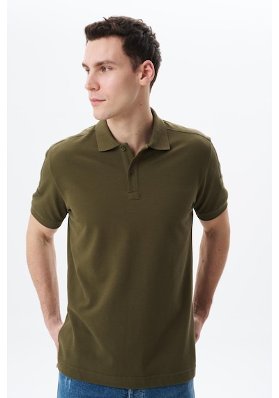AR-MA Arma Erkek Regular Fit % 100 Pamuk Pike Polo Yaka Tişört Y29374355202 Haki