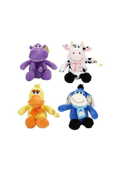 S00004779 Peluş Eğlenceli Hayvanlar 25cm Beyaz