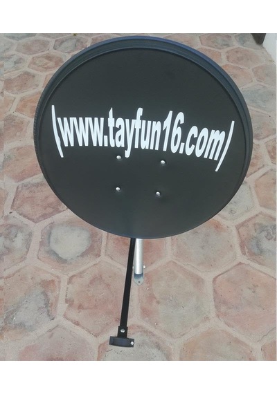 Tayfun Siyah 70 Cm Full Hd 4k Uydu Çanak Anteni-antrasit