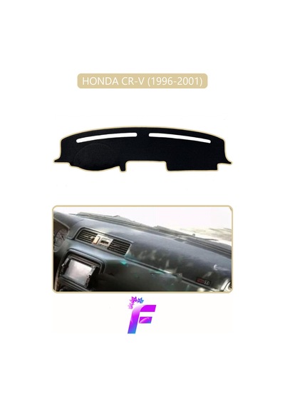 Honda Cr-v 1996-2001 Araca Özel Torpido Örtüsü Kolay Montaj Güneşten Korur Tam Uyum F79 Torpido Halısı