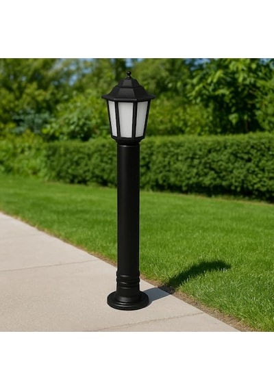 Zita Klas Bahçe Aydınlatma Lambası 90 Cm Uzun Direkli Dış Mekan Yol Apliği E27 Duylu, Ip54 Su Geçirmez, 220v, Siyah Yerli Üretim Bahçe Lambası Ampul Hariç Sku: Smgstk1a7723f5ce