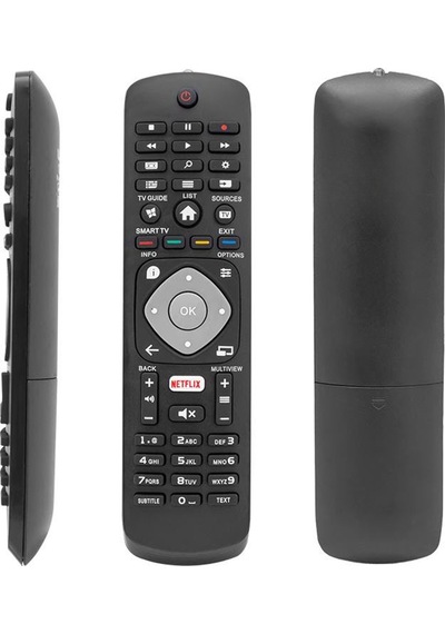 Philips Uyumlu Smart Tuşlu Netflıx Lcd Led Tv Kumanda 40141 19145 522
